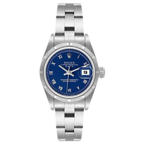 rolex blue woman|rolex blue face watch.